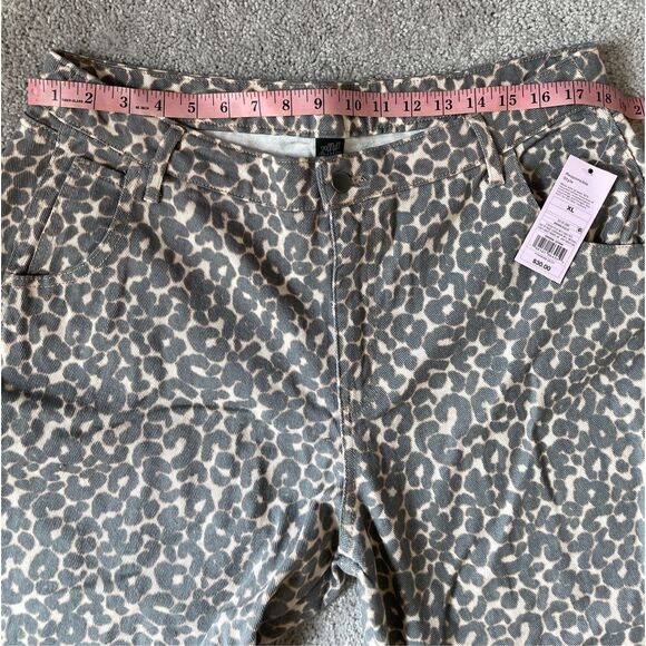 Wild Fable Leopard Print Straight Leg Pants - Picture 9 of 10